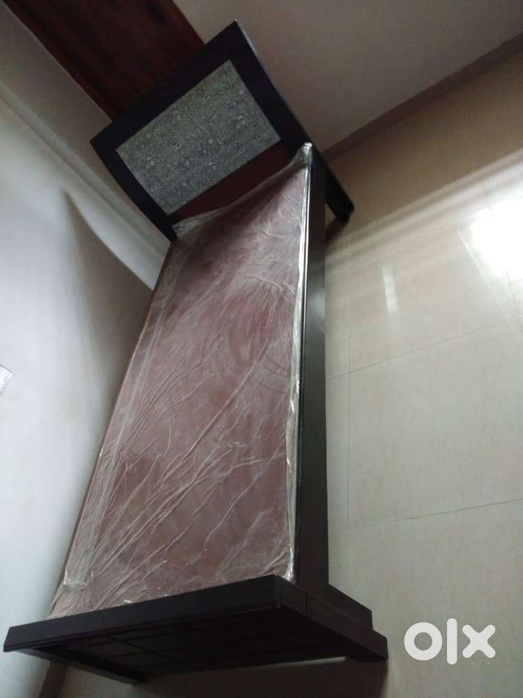 Brand new Single cot at resale price (Mattress available in other add)