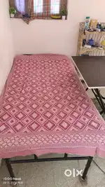 Foladable Single Bed + Study Table