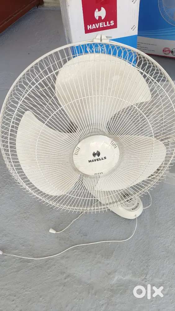 Havells Wall Fan 400mm – 2 Units, 6 Months Used