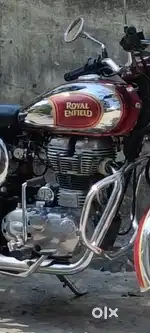 Royal Enfield classic chrome 500cc. Good Condition.