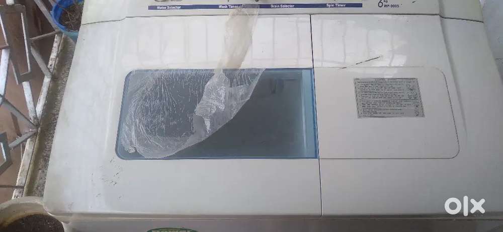 New conditioned washing machine