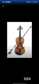 Unused store brought violin
Wooden body and strings in good condition