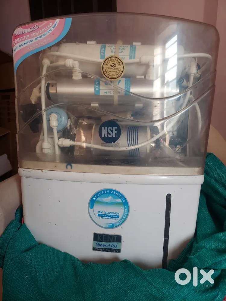 Kent RO+UV Water Purifier  6 Months Used + External Filter and pipes