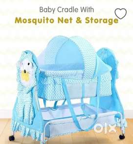Baby Cradle With Mosquito Net