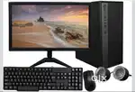 TECNICO Desktop Computer Set, Core i5-2400, 8GB RAM, 128GB SSD, 20-inc