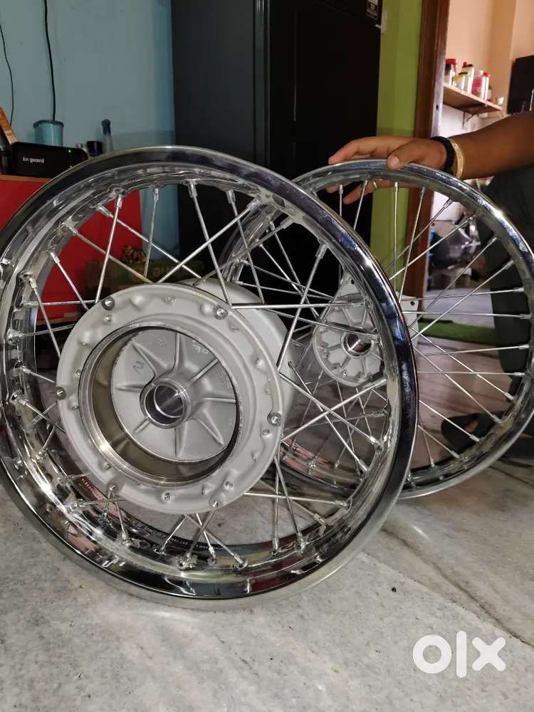 Brand new battalion black 350 spoke alloy