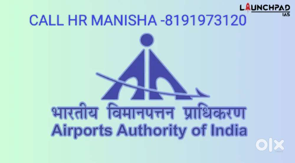 Need ground staff and ticketing in cochin international airport