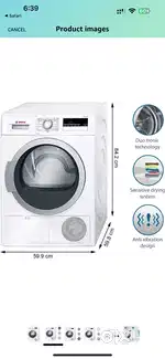 Bosch cloths Dryer