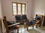 Wooden sofa set