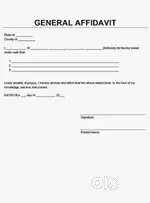 Affidavit, civil, divorce,legal consultant