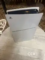 PS5 with 2 controller and game's