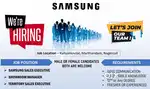 SAMSUNG SALES PROMOTER,  MANAGER, TSE