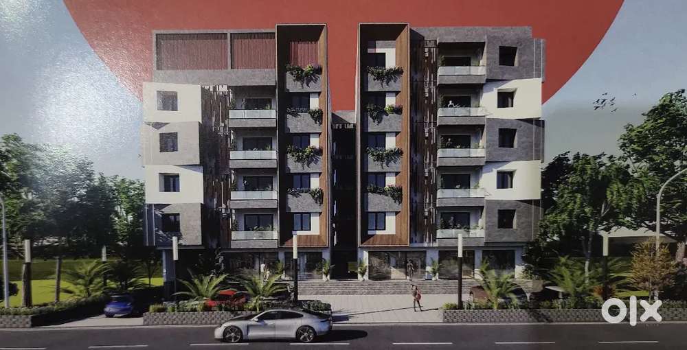 New 3BHK Flats under construction with AHUDA