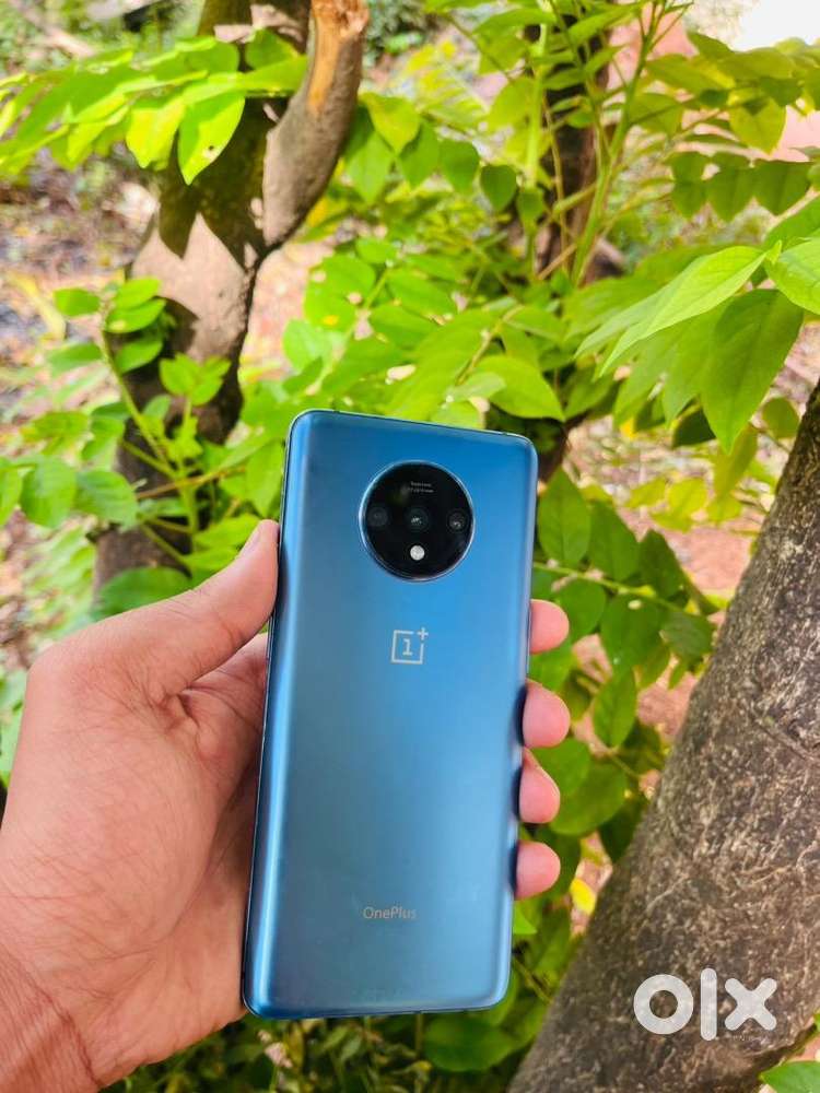 One plus 7t 8gb 256gb full kit glacier blue