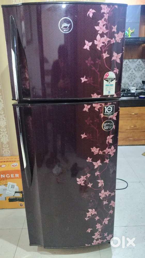 Godrej eon 260 ltr/2018 double door fridge full working good condition