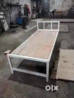 Fixed Heavy Powder Coated M.S Beds 2.5×6 Feet (FIXED RATE)