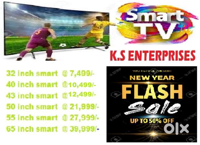 WINTER DHAMAKA OFFER 40 INCHES  SMART, 4K UHD LED TV IN 10,499 ONLY.