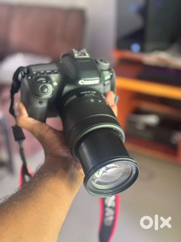 Canon EOS 80D with lens