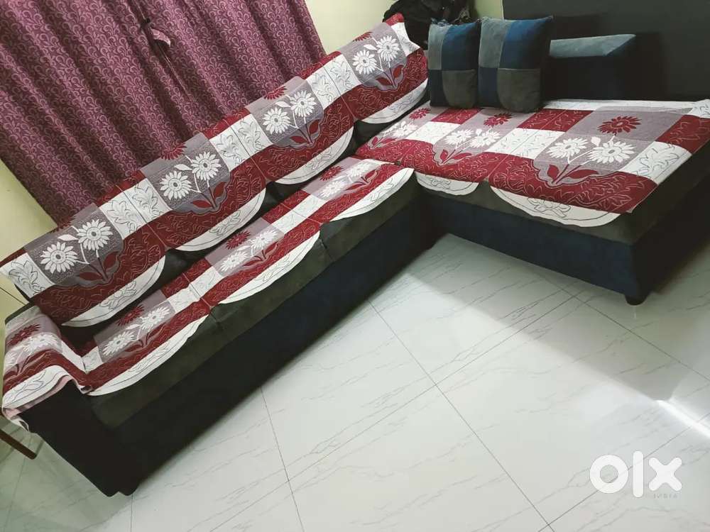 L shaped sofa
