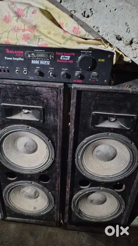 400W Amplifier heavy Bass