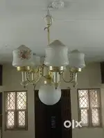 Hall chandelier center show light set
