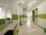 statue semi furnished office space