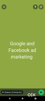 Digital marketing SEO whatsapp marketing facebook google ad campaign