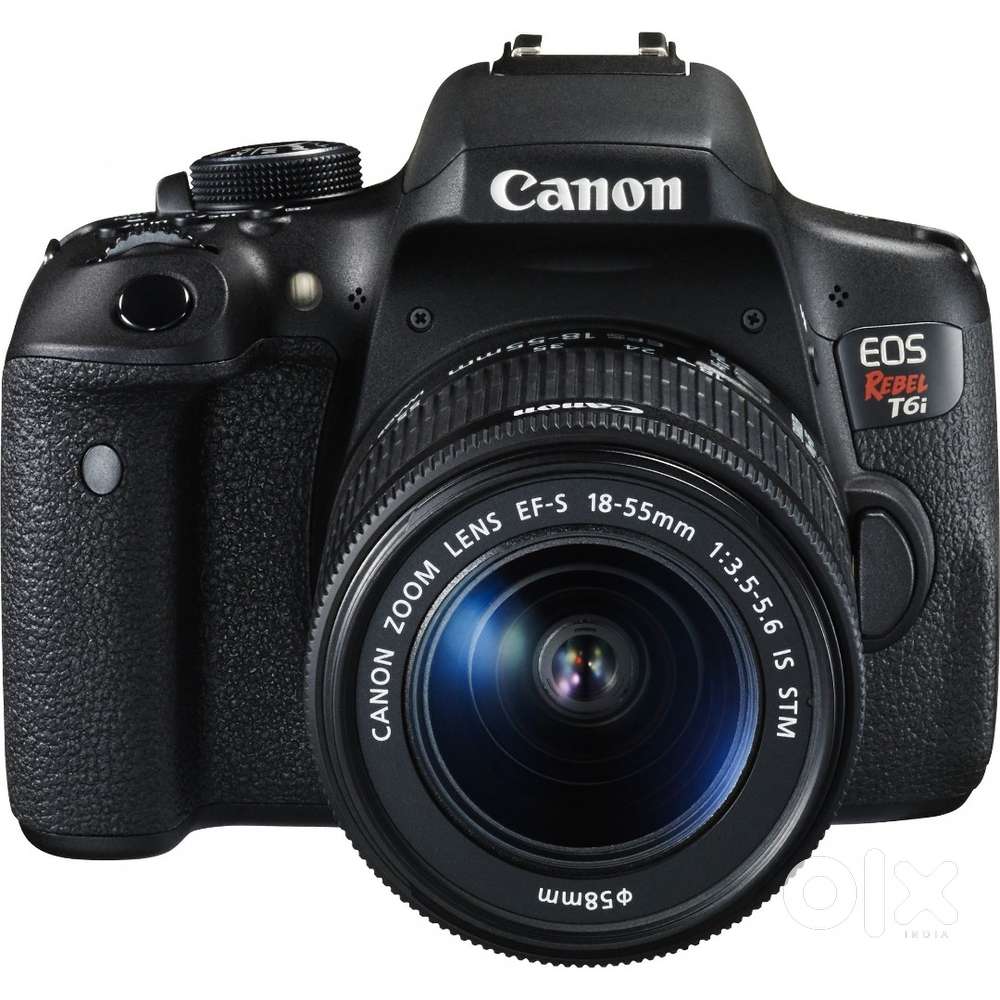 Canon EOS Rebel T6i Digital SLR with EF-S, Wi-Fi Enabled