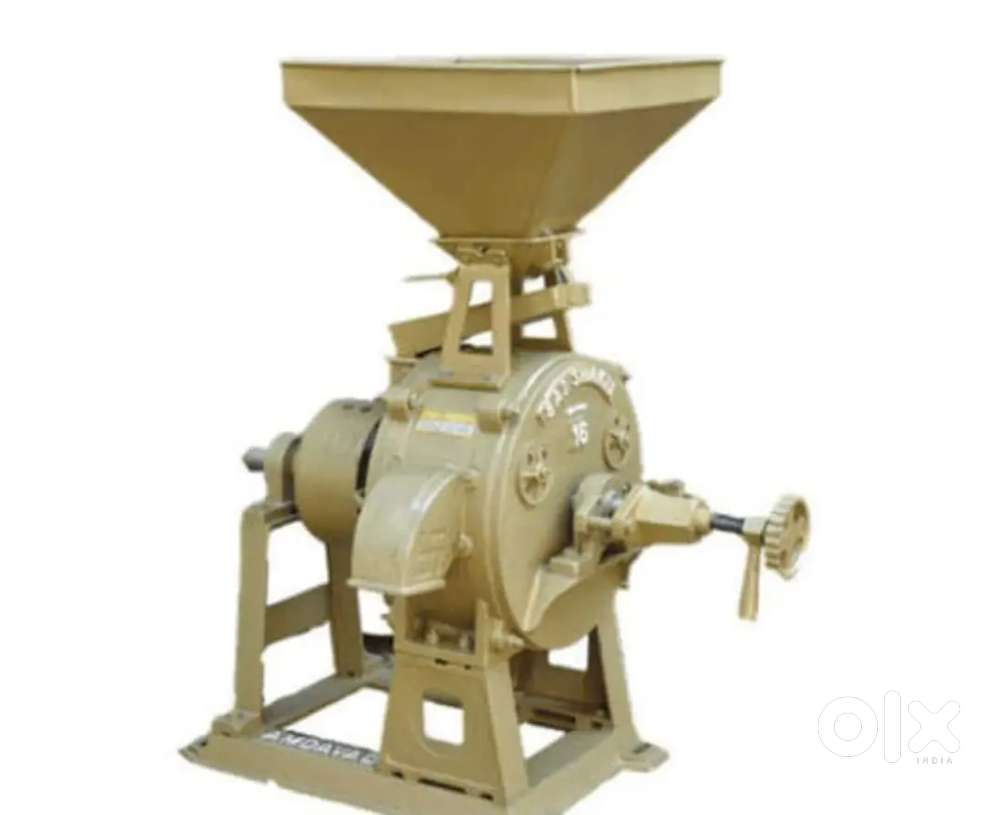 Comercial 10 HP 18 Inch 400kg 1 घंटा पिसाई वाली आटा चक्की 2 महीने चली