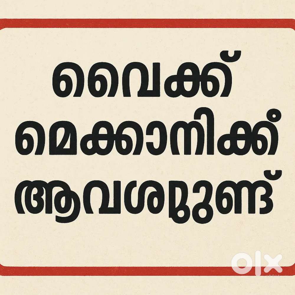 BIKE MECHANIC EXPERIENCED NEEDED