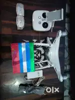 Phantom 4 drone flower