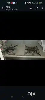 Restaurant tables and chairs. MS counter, deep fridge, gas range