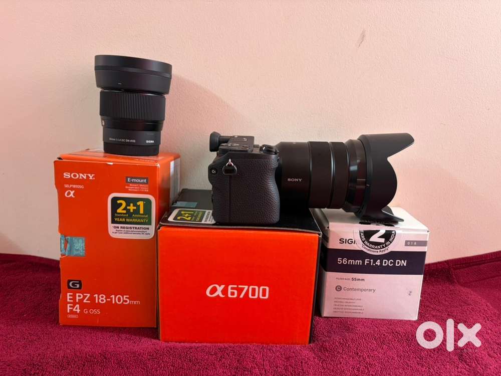 Sony a6700 for sale 8 month used