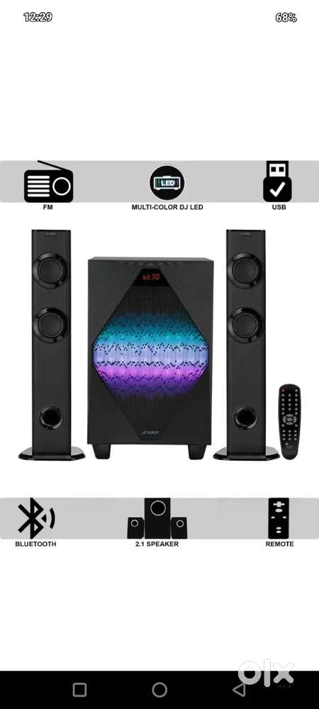 F&D 2.1 home theatre good condition
