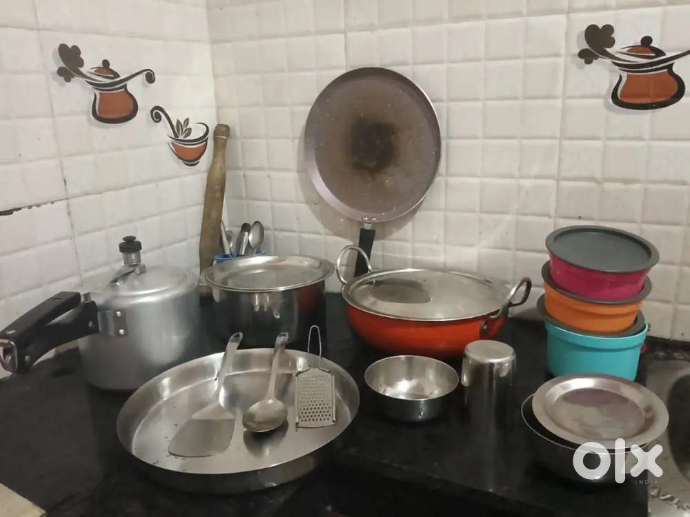 Kitchen utensils @2000/- actually bought @4000/- just 6 months old