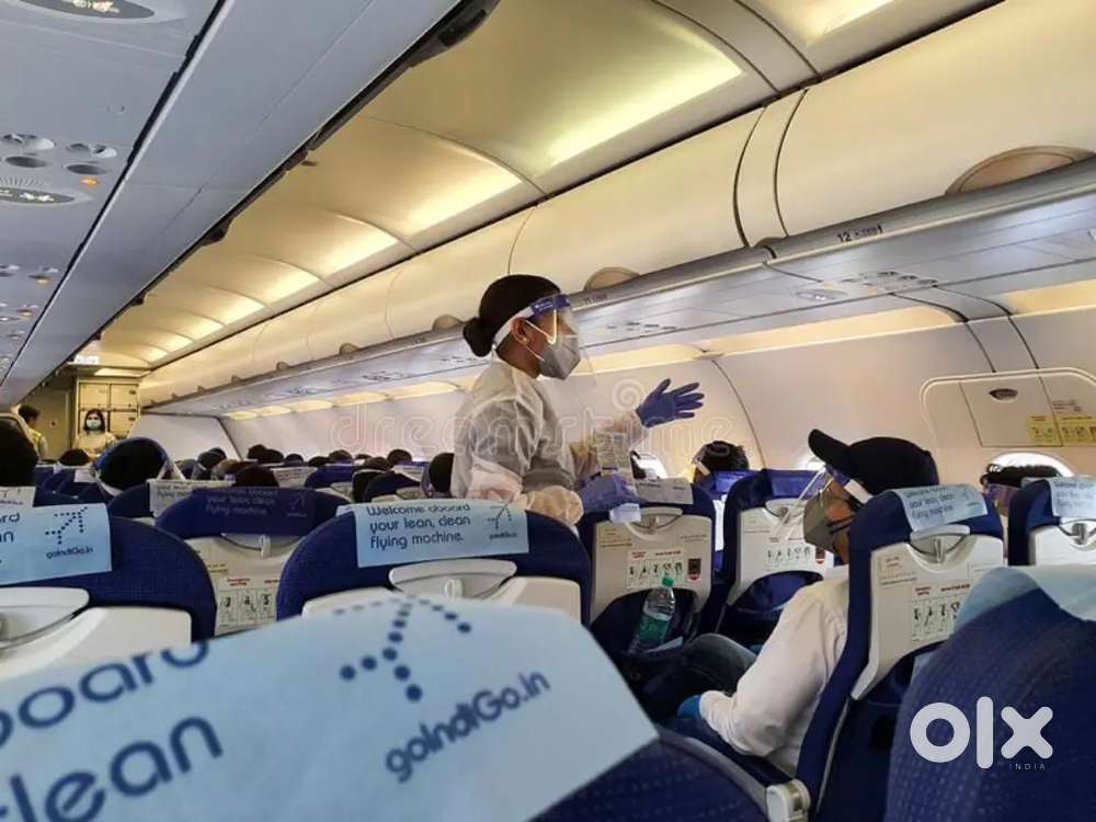 Need ground staff and ticketing in  international airport