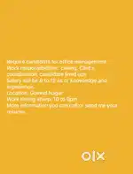Female require for office managment work