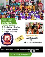 Vacancy for teacher