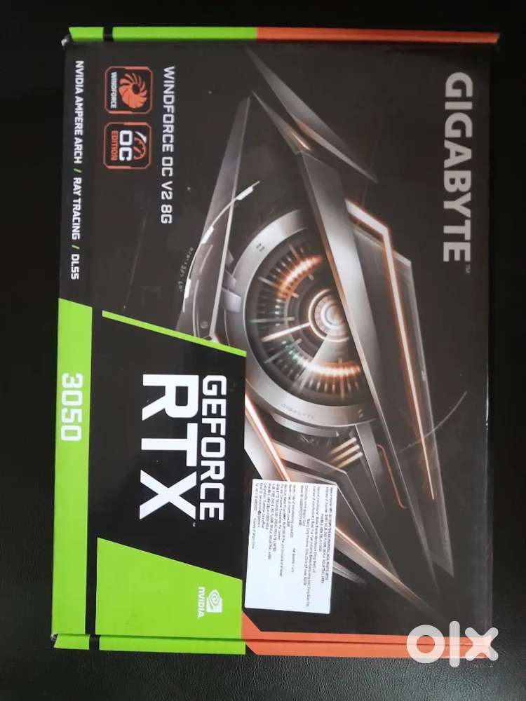 Gigabyte RTX 3050 Windforce OC V2 8GB
Graphics Card