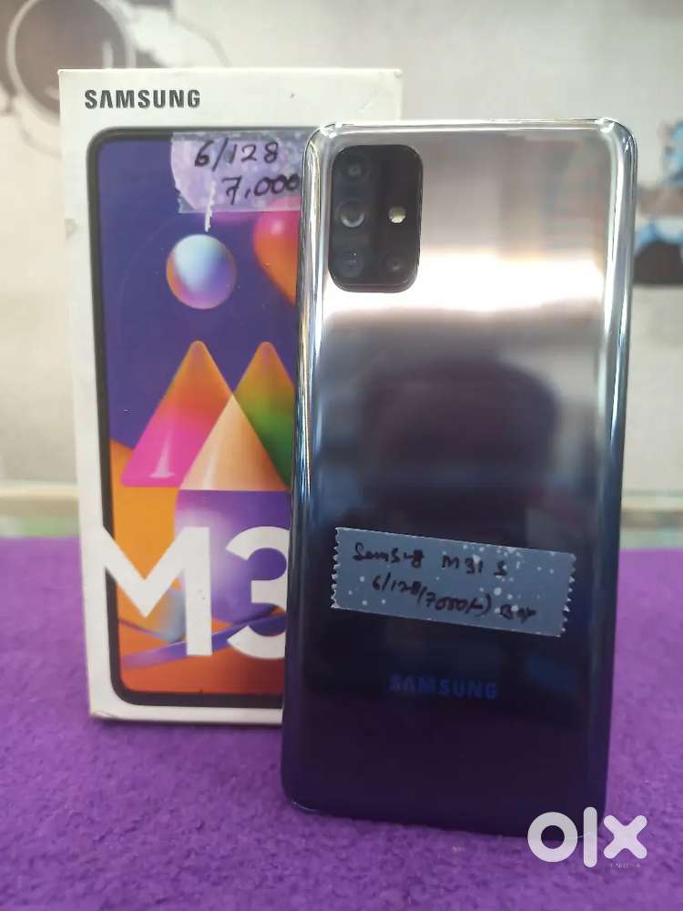 Samsung Galaxy M31S 6/128 GB in good condition with box charger