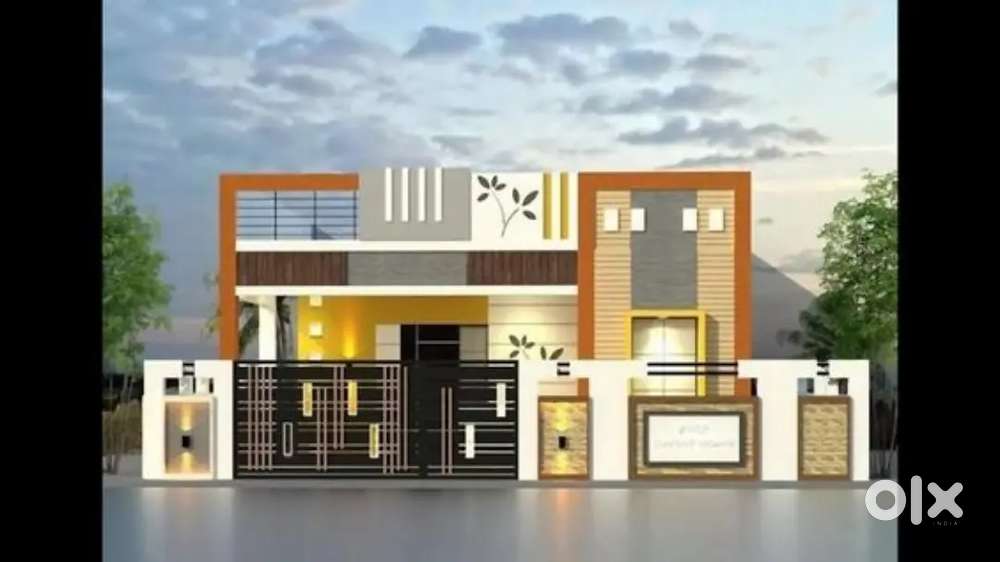 Individual villa for sale just 2 Km in Pollachi Bus stand