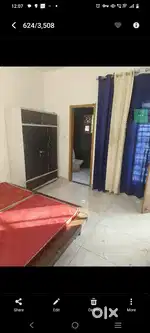 Independent fully furnished 1 room set along wit wash room available