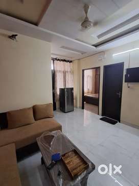 Fully furnished 2 BHK flat near Mansarovar metro station