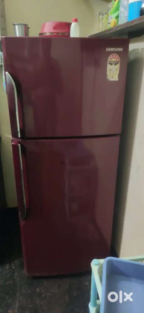 Samsung double door fridge five star in clean condition