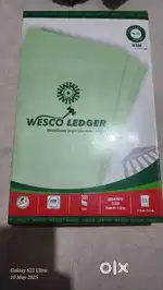 Wesco ledger paper box