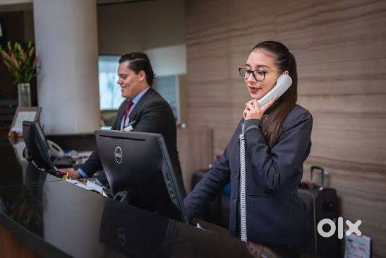 RECEPTIONIST JOB IN LUCKNOW