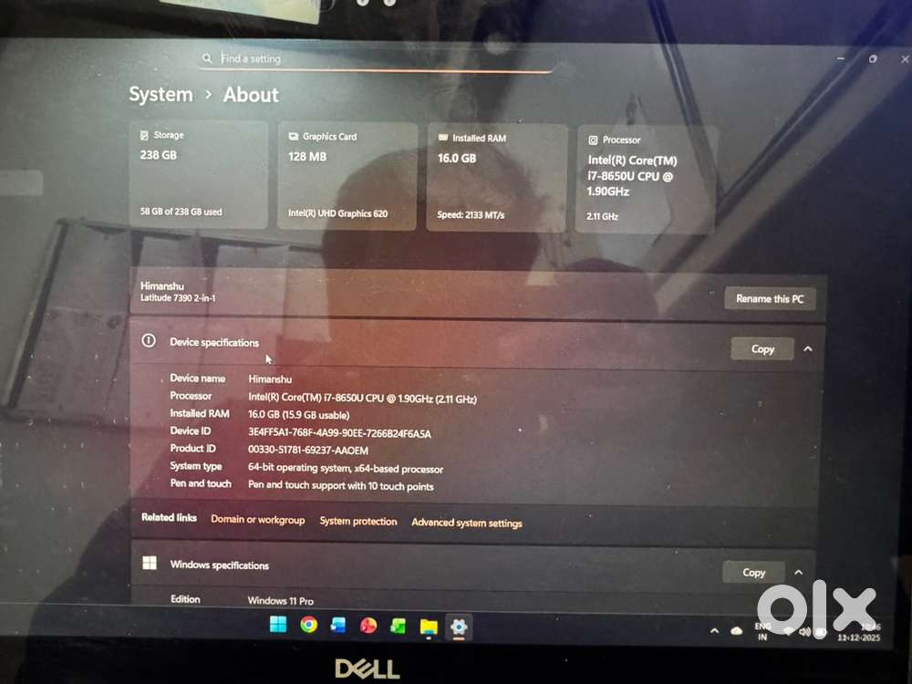 Dell Latitude 2 in 1 Laptop