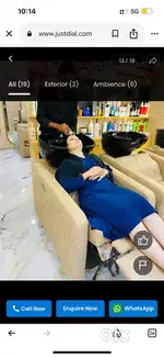 Salon setup