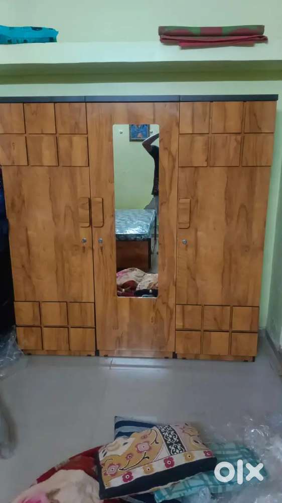 Fresh piece triple door wardrobe with more space