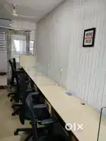 1MANAGER CABIN + 6 SEATER OFFICE SPACE